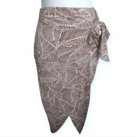 Lilyful Brown and White Skirt Sz.S EUC - Picture 2 of 6